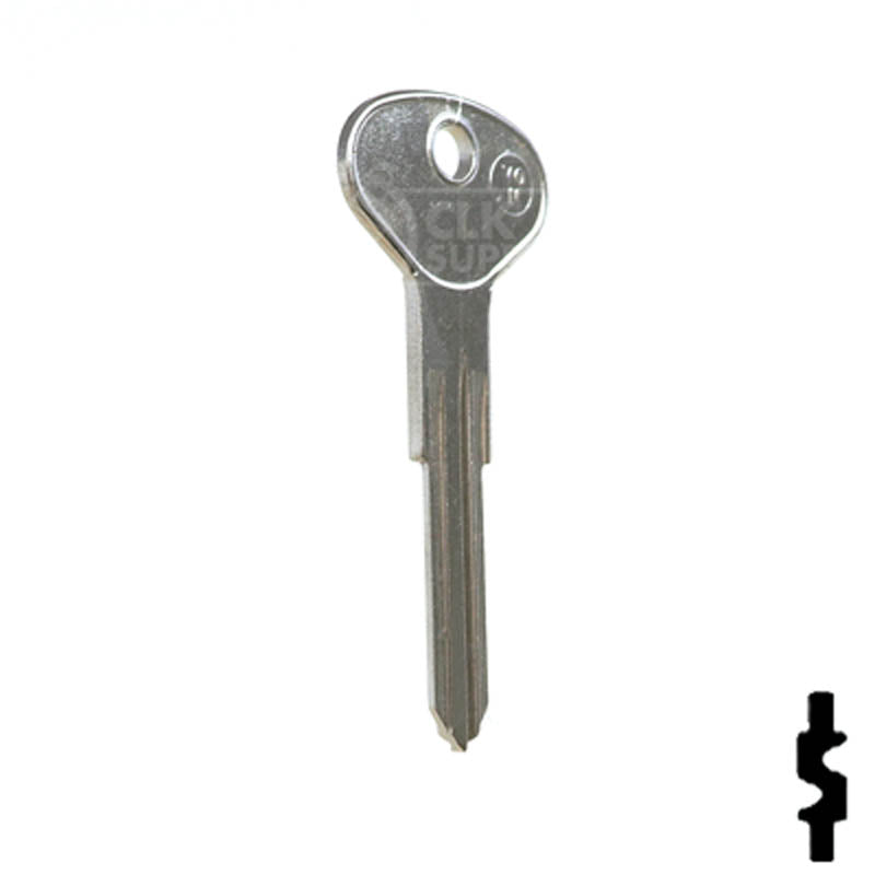 Uncut Key Blank | Volkswagen | V33, X110 — CLK Supplies