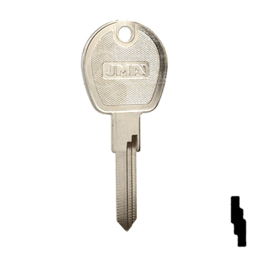 Uncut Key Blank | Volkswagen | VO-2 Automotive Key JMA USA