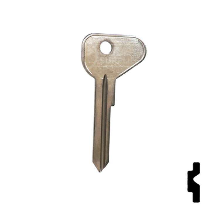 Uncut Key Blank | Volkswagen | VW71 / V81W Automotive Key Ilco