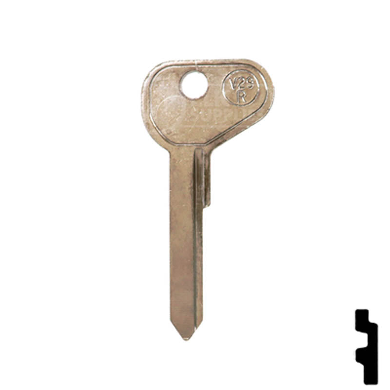 Key Blanks | X203 (V37) | Volkswagen (VW) | Uncut Replacement