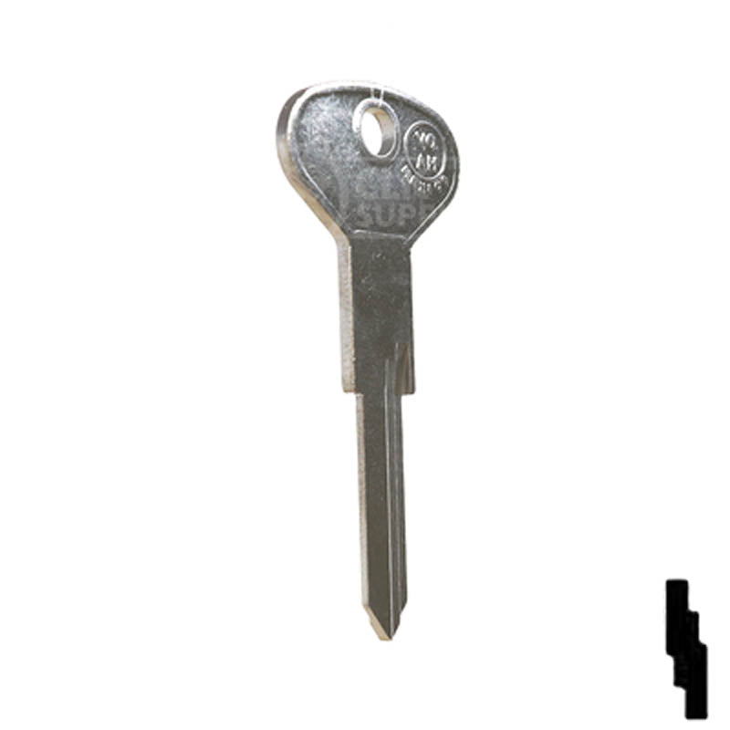 Key Blanks | VW71 / V81W | Volkswagen (VW) | Uncut Replacement Key