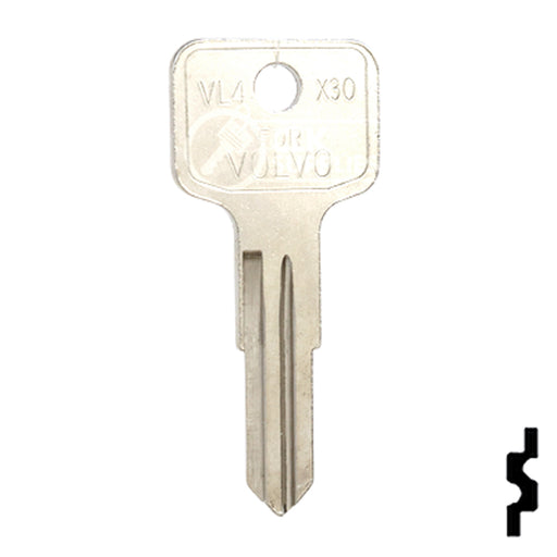 Uncut Key Blank | Volvo | VO73S, VL4-NP Automotive Key JMA USA