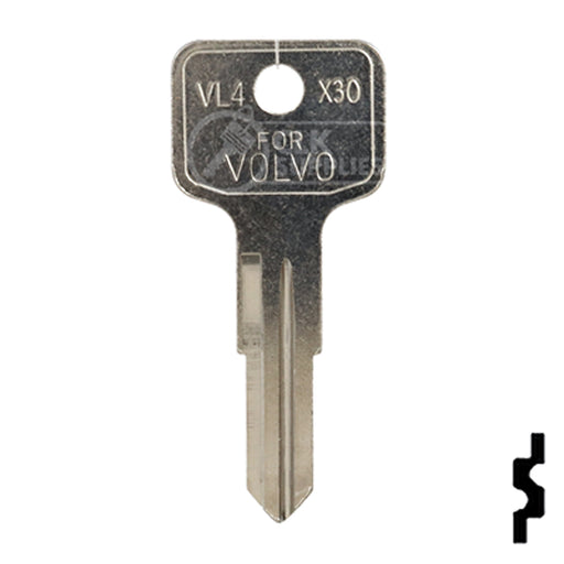 Uncut Key Blank | Volvo | VO73S, VL4-NP Automotive Key JMA USA