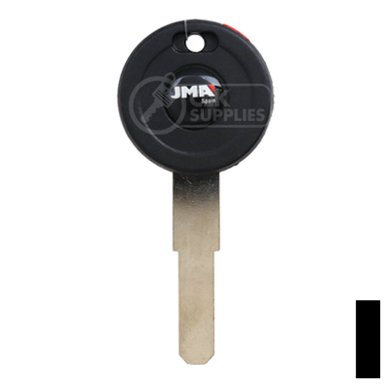 Uncut OEM Cloneable Key Blank | Moto Guzzi, Aprilia, Zadi | ZD30T5