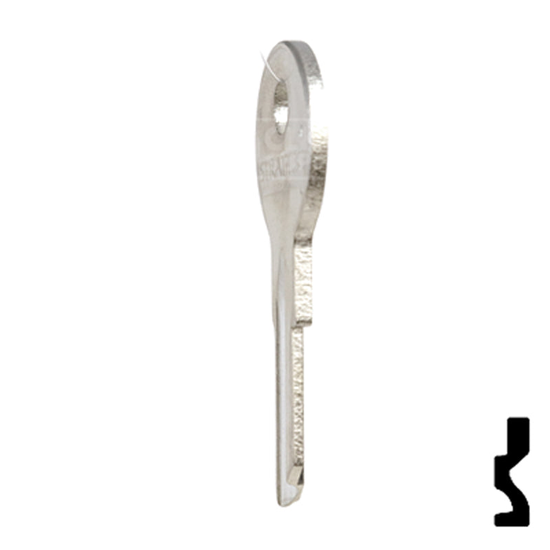 Uncut OEM Key Blank | Freightiner | 322727 Automotive Key Strattec