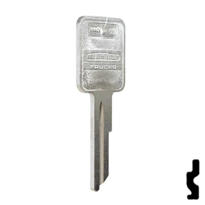Uncut OEM Key Blank | Freightliner | 322311 Automotive Key Strattec