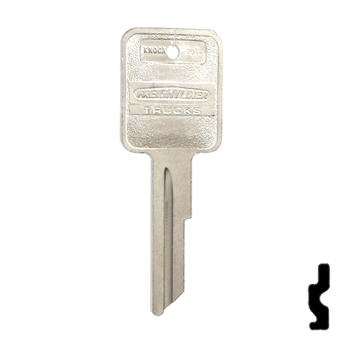 Uncut OEM Key Blank | Freightliner | 322311 Automotive Key Strattec