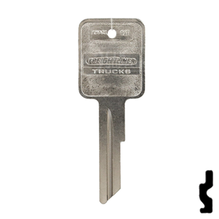 Uncut OEM Key Blank | Freightliner | 322311 Automotive Key Strattec