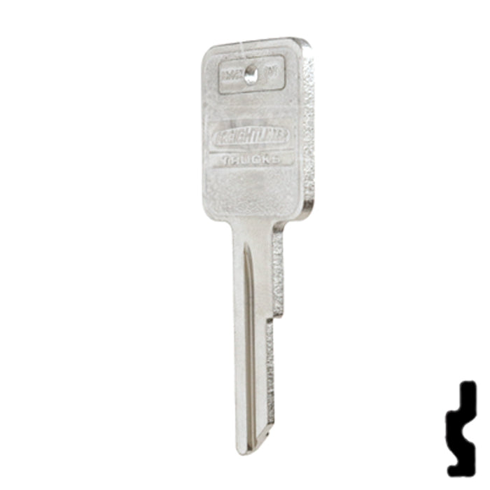 Uncut OEM Key Blank | Freightliner | 322311 Automotive Key Strattec