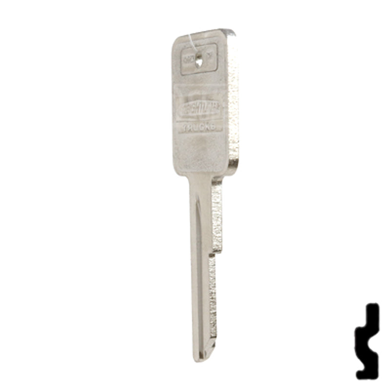 Uncut OEM Key Blank | Freightliner | 322311 Automotive Key Strattec