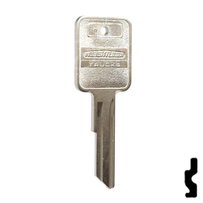 Uncut OEM Key Blank | Freightliner | 322311 Automotive Key Strattec