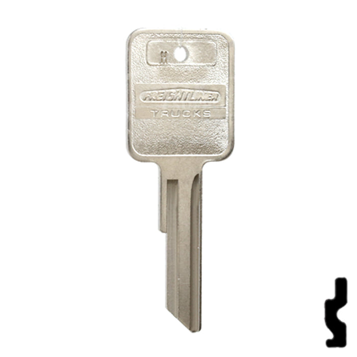 Uncut OEM Key Blank | Freightliner | 322311 Automotive Key Strattec