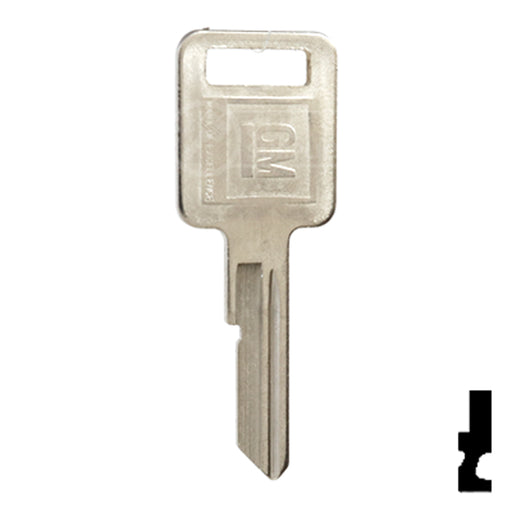 Uncut OEM Key Blank | GM | B44, P1098E Automotive Key Strattec