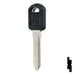 Uncut OEM Plastic Head Key Blank | GM | B92-P, P1109 Automotive Key Strattec