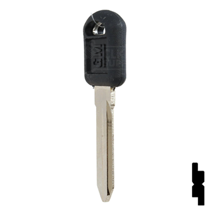 Uncut OEM Plastic Head Key Blank | GM | B92-P, P1109 Automotive Key Strattec