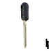 Uncut OEM Plastic Head Key Blank | GM | B92-P, P1109 Automotive Key Strattec