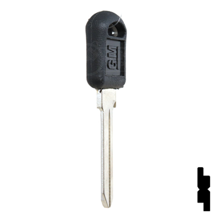 Uncut OEM Plastic Head Key Blank | GM | B92-P, P1109 Automotive Key Strattec