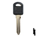 Uncut OEM Plastic Head Key Blank | GM | B92-P, P1109 Automotive Key Strattec