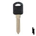 Uncut OEM Plastic Head Key Blank | GM | B92-P, P1109 Automotive Key Strattec