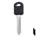 Uncut OEM Plastic Head Key Blank | GM | B92-P, P1109 Automotive Key Strattec