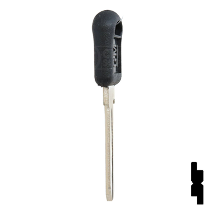 Uncut OEM Plastic Head Key Blank | GM | B92-P, P1109 Automotive Key Strattec