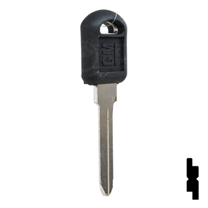 Uncut OEM Plastic Head Key Blank | GM | B92-P, P1109 Automotive Key Strattec