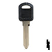 Uncut OEM Plastic Head Key Blank | GM | B92-P, P1109 Automotive Key Strattec