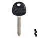 Uncut OEM Plastic Head Key Blank | Hyundai | 692068 Automotive Key Strattec