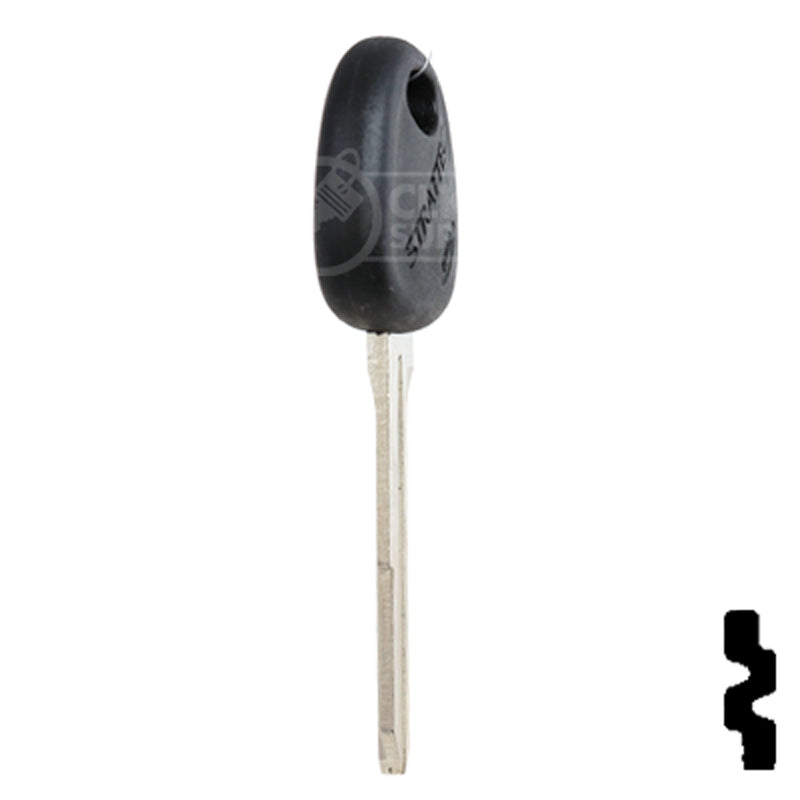 Uncut OEM Plastic Head Key Blank | Hyundai | 692068 Automotive Key Strattec