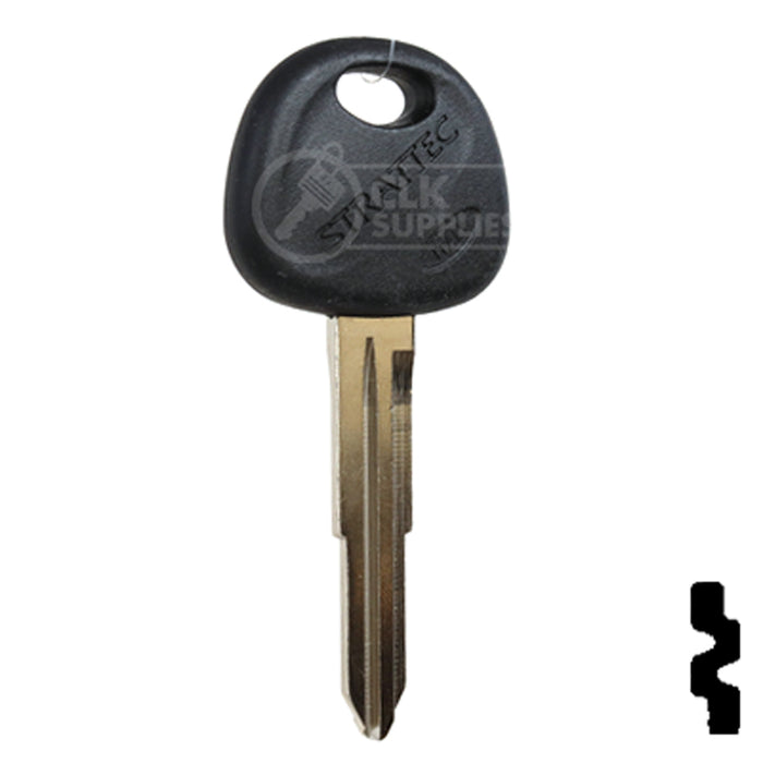 Uncut OEM Plastic Head Key Blank | Hyundai | 692068 Automotive Key Strattec