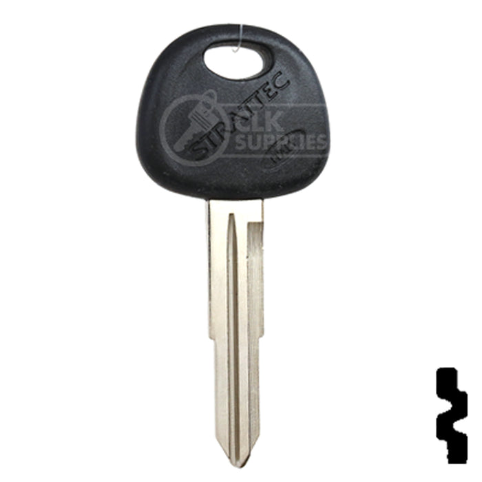 Uncut OEM Plastic Head Key Blank | Hyundai | 692068 Automotive Key Strattec
