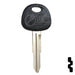 Uncut OEM Plastic Head Key Blank | Hyundai | 692068 Automotive Key Strattec