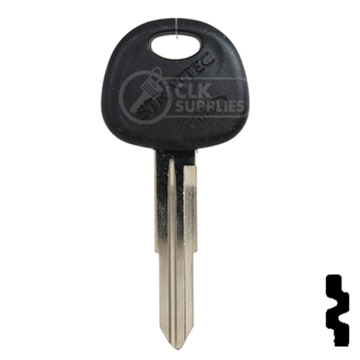 Uncut OEM Plastic Head Key Blank | Hyundai | 692068 Automotive Key Strattec