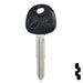 Uncut OEM Plastic Head Key Blank | Hyundai | 692068 Automotive Key Strattec