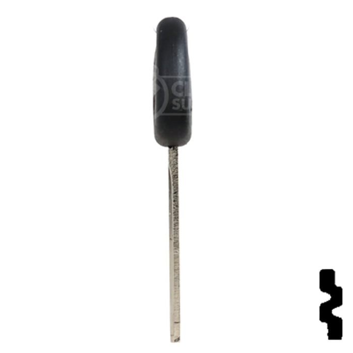 Uncut OEM Plastic Head Key Blank | Hyundai | 692068 Automotive Key Strattec