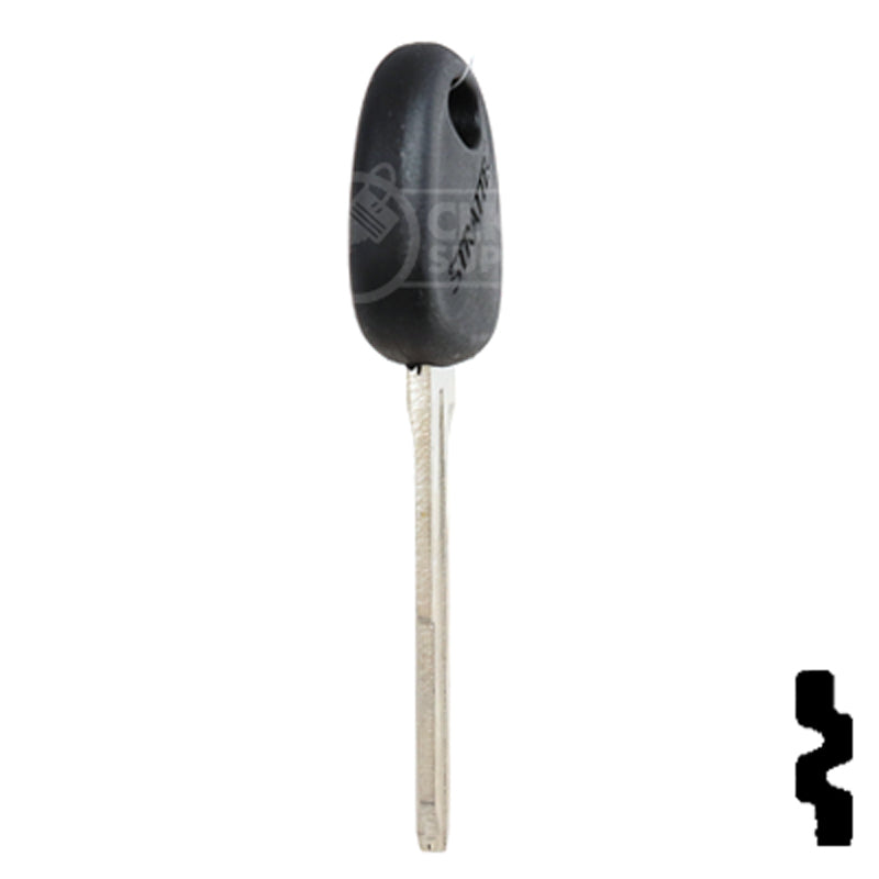 Uncut OEM Plastic Head Key Blank | Hyundai | 692068 Automotive Key Strattec