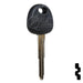 Uncut OEM Plastic Head Key Blank | Hyundai | 692068 Automotive Key Strattec