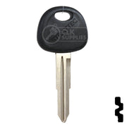 Uncut OEM Plastic Head Key Blank | Hyundai | 692068 Automotive Key Strattec