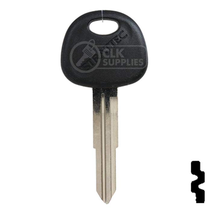 Uncut OEM Plastic Head Key Blank | Hyundai | 692068 Automotive Key Strattec