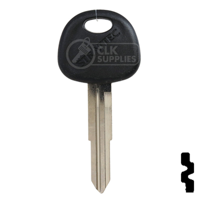 Uncut OEM Plastic Head Key Blank | Hyundai | 692068 Automotive Key Strattec