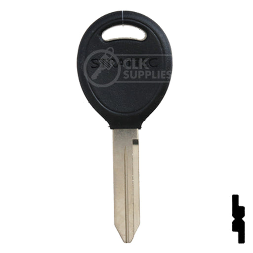 Uncut OEM Plastic Key Head Key Blank | Chrysler | Y159, P1795 Automotive Key Strattec