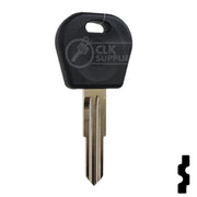 Uncut OEM Transponder Key Blank | Chevrolet Aveo, Pontiac G3 (DWO4RT6) 48 Chip Automotive Key JMA USA