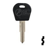 Uncut OEM Transponder Key Blank | Chevrolet Aveo, Pontiac G3 (DWO4RT6) 48 Chip Automotive Key JMA USA