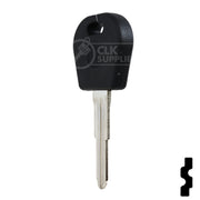Uncut OEM Transponder Key Blank | Chevrolet Aveo, Pontiac G3 (DWO4RT6) 48 Chip Automotive Key JMA USA