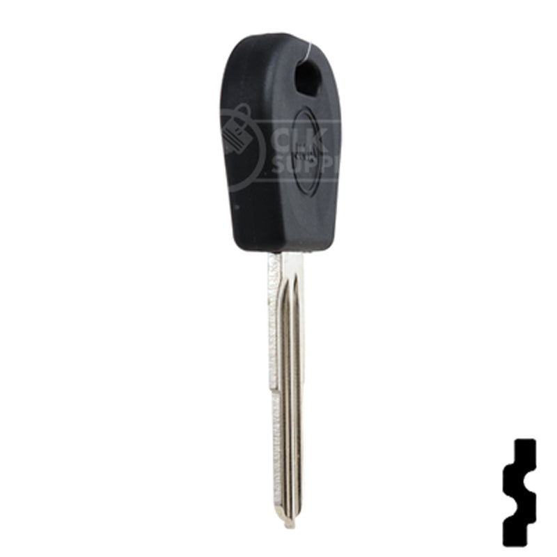 Uncut OEM Transponder Key Blank | Chevrolet Aveo, Pontiac G3 (DWO4RT6) 48 Chip Automotive Key JMA USA