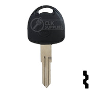 Uncut Plastic Head Cloneable RW Key Blank | Cadillac, Opel | HU46T5 Automotive Key JMA USA