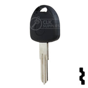 Uncut Plastic Head Cloneable RW Key Blank | Cadillac, Opel | HU46T5 Automotive Key JMA USA