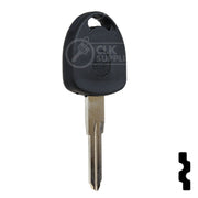 Uncut Plastic Head Cloneable RW Key Blank | Cadillac, Opel | HU46T5 Automotive Key JMA USA