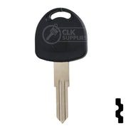 Uncut Plastic Head Cloneable RW Key Blank | Cadillac, Opel | HU46T5 Automotive Key JMA USA