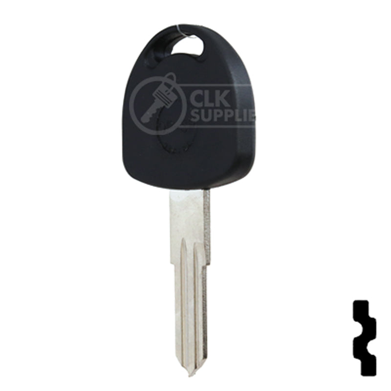 Uncut Plastic Head Cloneable RW Key Blank | Cadillac, Opel | HU46T5 Automotive Key JMA USA